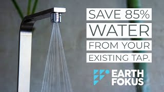 EarthFokus ECOSHOWER: Faucet Water Savers | Water Spray Nozzles for Kitchen Faucet | Save up to 85%