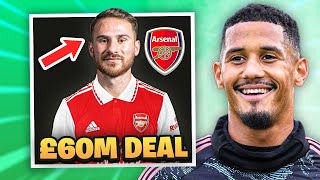 Alexis Mac Allister £60 Million TRANSFER To Arsenal? | William Saliba Injury Return?