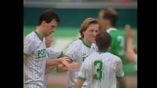 1987/1988 30. Spieltag Werder Bremen - Borussia Mönchengladbach