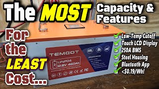 Full-Featured MONSTER 12V 460AH Battery from Temgot:  Go BIG or Go Home?!