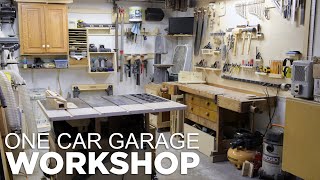 One Car Garage Workshop...That Still Fits a Car in the Garage