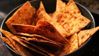 Easy Bodybuilding Snack:  Healthy Homemade Tortilla Chips