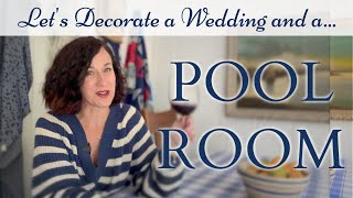 BUDGET POOL ROOM DESIGN | A WEDDING & POOL in ONE WEEKEND |  Summer Spaces