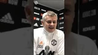 Ole confirms Man United are still in the Premier League Title Race | #Shorts