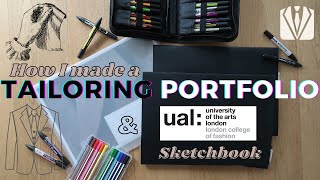 Tailoring Sketchbook & Portfolio at London College of Fahion // ual