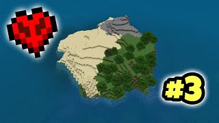 Hardcore Survival Island Episode 3 - Minecraft 1.20 (Java)