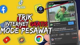 Cara Internet Gratis Menggunakan Mode Pesawat✈||Semua Jenis Hp & Kartu Operator