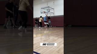 Fat boy hoopin #basketball #bucket #ballislife #and1 #fatboy #foul #tuff #layme #bigboy #nba #crazy