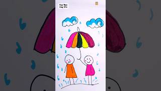 Drawing tutorial #alone #freindship #love #help #rain