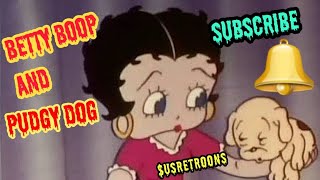 MORE PEP 1936 | BETTY BOOP | Pudgy dog | Paramount | B N W # LOL @cartoonflix15