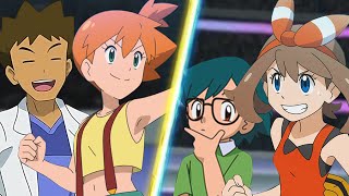 Pokemon Battle: Misty and Brock Vs May and Max