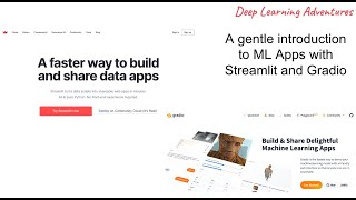 A gentle introduction to ML Apps with Streamlit and Gradio