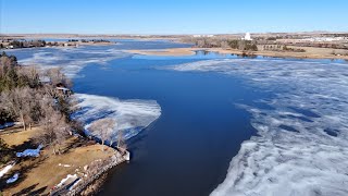 Lake Patterson Ice Off 2024, Dickinson ND