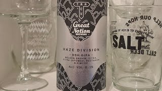 Track x Great Notion: Haze Division DDH DIPA Beer Lad Ladvent Calendar #1