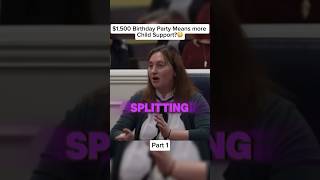 $1500 Birthday Party Means More Child Support? Part-1 #childsupportcourt #judgemathis #court