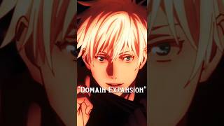 Jujutsu Kaisen "Simple Domain vs Domain Expansion Edit" #jujutsukaisen #gojo #anime #amv #jjk