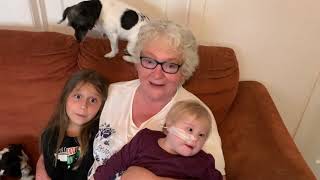 #WCAT #OurTruth Grandma Yvette with Isobel and sister Matilda.