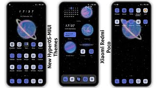 3 New HyperOS-MIUI Themes for Xiaomi,Redmi,Poco | 3 Best HyperOS-MIUI Themes