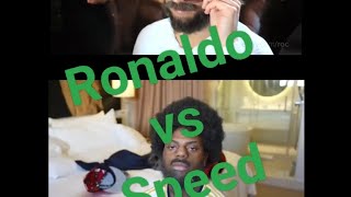 Speed recreats the famous "Ronaldo in disguise" video #ronaldo #speed