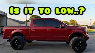 I Squatted My Truck | Lifted F150