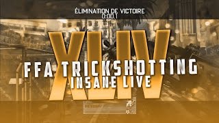 3 GAMES, 3 SICK CLIPS ! | FFA Trickshotting Live #44 (LUCK!)