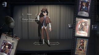 Painter as Rampo Edogawa | Bungo Stray Dogs Crossover | Duo Hunters | Identity V