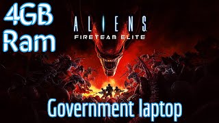 Aliens Fireteam Elite Government laptop gameplay | amd r4 graphics | 4Gb Ram | 512Mb Vram