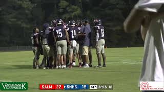 Southern Nash Firebirds vs Southern Alamance Patriots varsity Football 2023