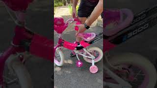 Dad Gets CREATIVE Teaching His Daughter How To Ride A Bike🚲❤️🥹