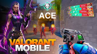 Intense ‘ACE’ in Valorant Mobile🤯 | #valorant #valorantmobile