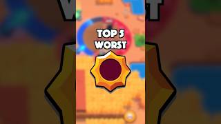 WORST STAR POWERS IN BRAWL STARS! (August 2024) #brawlstars #brawlstarsgame #shorts