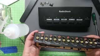 Radioshack 15-314 (5 in-2 out) A/V Switch Repair