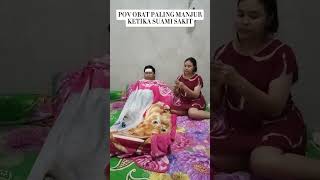 Obat paling manjur ketika suami lagi sakit#shortvideo #ngakak #lucu #komedilucu #suamiisteri