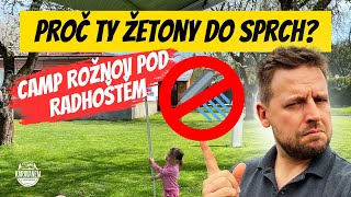 Recenze a prohlídka kempu Camp Rožnov pod Radhoštěm. Ach ty žetony do sprch