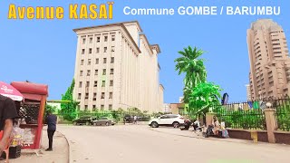 Les artères de Kinshasa | Avenue KASAÏ | Commune de Gombe - Barumbu | Kinshasa - RDC