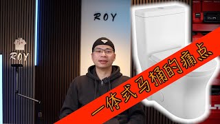 一体式马桶的痛点 Edmonton ROY装修