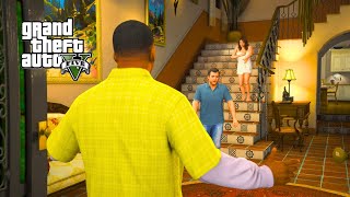 GTA V - Michel Caught His Wife (Cheating With Tennis Coach) in His House