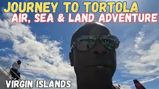 CAN'T BELEIVE THIS WAS THE ONLY WAY I COULD GET TO TORTOLA | BVI #justaradlife #travel #travelvlog