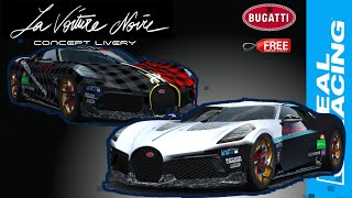 BUGATTI LA VOITURE NOIRE | FREE DOWNLOAD CONCEPT LIVERY | REAL RACING 3