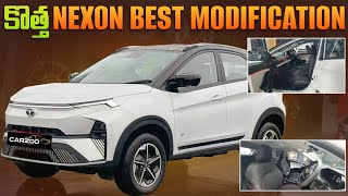 NEW NEXON BEST MODIFICATION || CARZOO HYDERABAD