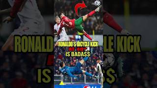 Ronaldo just scored one of the best bicycle kick in his career.#shorts