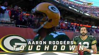 Aaron Rodgers owns the Bears ?!?