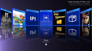 PS4 Jailbreak Homebrew store and debug settings (What a jailbroken PS4 looks like)