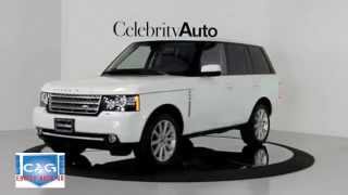 LAND ROVER RANGE ROVER SUPERCHARGED WHITE BLACK 2012