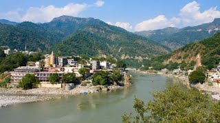 Rishikesh Dyanand Ghat Ganga River Beautiful Scene ऋषिकेश दर्शन !