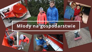 Młody na gospodarstwie - Nowy nabytek - mulczer KUHN