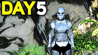 (Day 5) Claiming The BEST Base Spot On The Island & SOLO Running Bosses - ARK: Ascended PvP