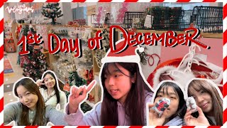 [VLOGMAS 2023] 🎅🏻D-1🎄| My first VLOGMAS in Hong Kong ♡