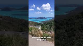 I will never get over these views from Tortola, British Virgin Islands #shorts