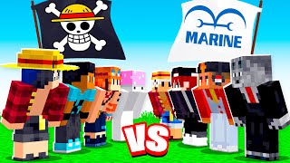 QUEM É MAIS FORTE no ONE PIECE, PIRATAS ou MARINHEIROS?